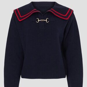 Sandro Navy Blue Williams Sweater